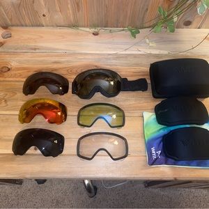 Anon WMI Goggles + 6 lenses